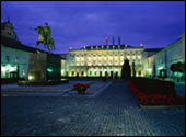 Pałac Prezydencki nocą